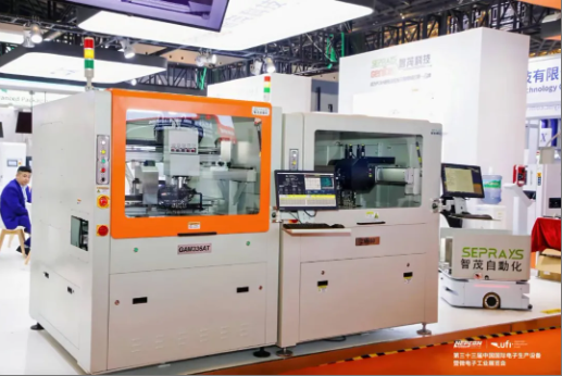 全自动铣刀PCB分板机+自动分拣摆盘机+AGV搬运自动化线体展示 全自动铣刀PCB分板机+自动分拣摆盘机+AGV搬运自动化线体展示